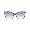 Longchamp LO708S-230 Gafas de sol de mujer Havana marrón degradado 57mm