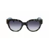 LONGCHAMP LO733S Gafas de sol rectangulares de acetato para mujer Havana Marrón Degradado 52mm