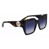 LONGCHAMP LO734S-430 Gafas de sol mujer geométricas Havana acetato degradado marrón cristal 53mm