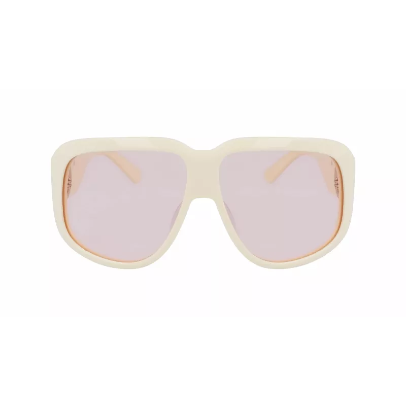 Longchamp LO736S-109 mujer gafas de sol cuadradas extragrandes Havana marrón degradado