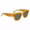 Longchamp LO745S-741 Gafas de sol de mujer Havana Acetato Cuadradas 53mm