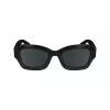 LONGCHAMP Gafas de sol para mujer LO749S-001 - Montura negra, lentes grises, 50 mm
