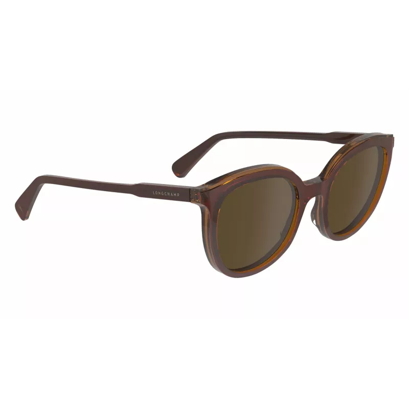 Longchamp gafas de sol mujer mariposa LO739S5020206 montura de acetato marrón lentes degradadas marrones 50/20/140 mm
