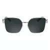 LONGCHAMP gafas de sol mujer cat-eye LO181S5617044 - montura de acetato Havana, lentes marrones degradadas, 56 mm