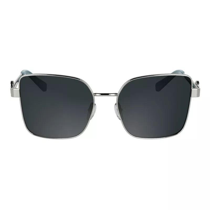 LONGCHAMP gafas de sol mujer cat-eye LO181S5617044 - montura de acetato Havana, lentes marrones degradadas, 56 mm