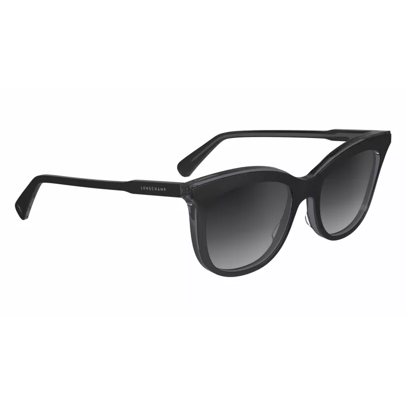 LONGCHAMP gafas de sol mujer cat-eye LO738S5318018 - montura de acetato Havana con lente degradada marrón - 53/18/140 mm