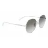Gafas de sol de mujer Longchamp LO157SA-452 - montura azul, lentes grises degradadas - 58/18/140 mm