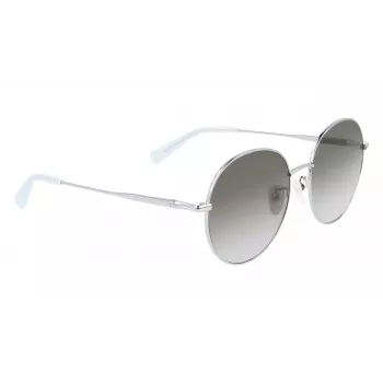 Gafas de sol de mujer Longchamp LO157SA-452 - montura azul, lentes grises degradadas - 58/18/140 mm