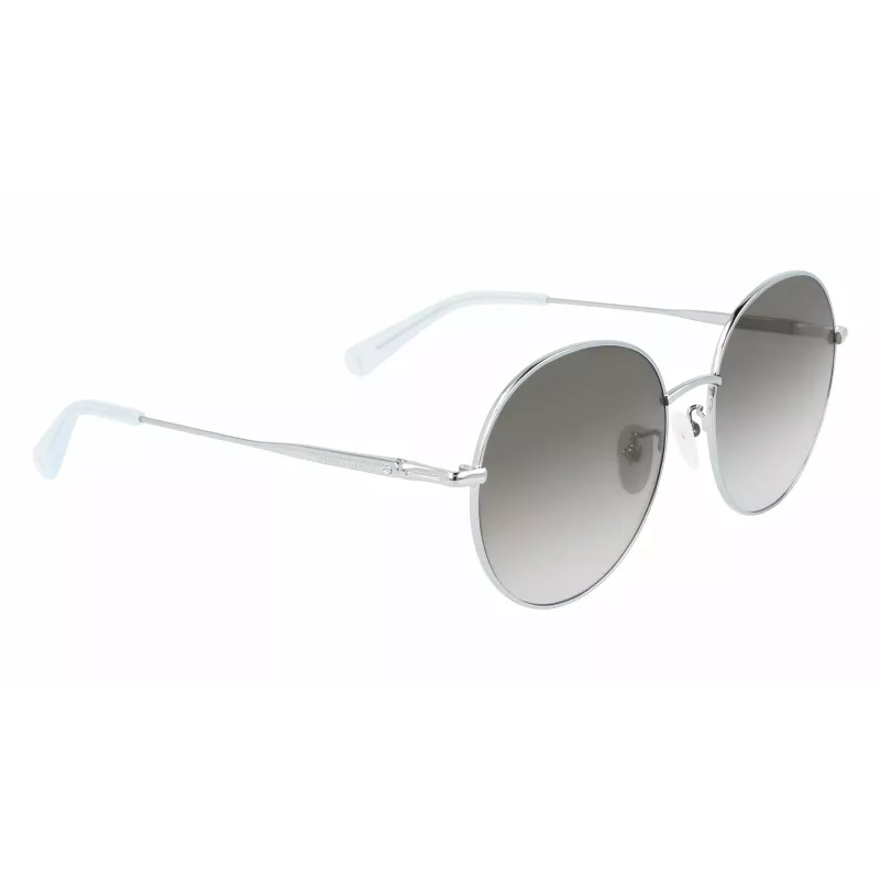 Gafas de sol de mujer Longchamp LO157SA-452 - montura azul, lentes grises degradadas - 58/18/140 mm