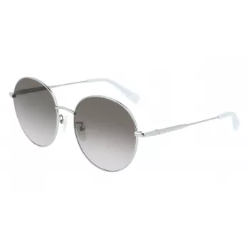 Gafas de sol de mujer Longchamp LO157SA-452 - montura azul, lentes grises degradadas - 58/18/140 mm