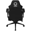 LORGAR CHA41 Silla gaming ergonómica Advanced, tejido premium anti-manchas, negro/blanco