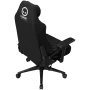 LORGAR CHA41 Silla gaming ergonómica Advanced, tejido premium anti-manchas, negro/blanco