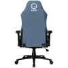 LORGAR CHA41 Silla gaming ergonómica Advanced, tejido premium anti-manchas, azul