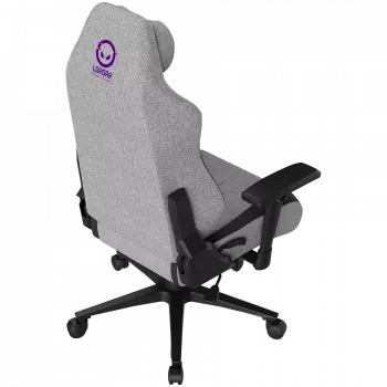 LORGAR CHA41 Silla gaming ergonómica Advanced, tejido premium anti-manchas, gris