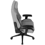 LORGAR CHA41 Silla gaming ergonómica Advanced, tejido premium anti-manchas, gris