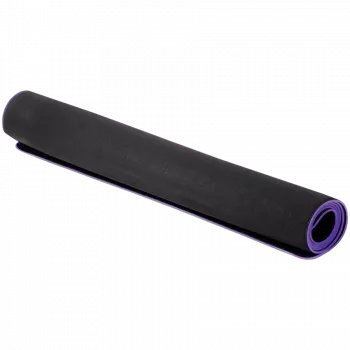LORGAR RX1FM Alfombrilla de suelo Sim Racing Advanced, con borde ribeteado, 1700x700x3 mm, negro/morado