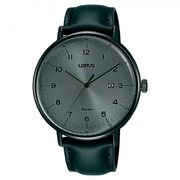Lorus Reloj de cuarzo para hombre RH983MX9 42 mm acero inoxidable esfera azul