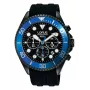 Lorus RT323GX9 reloj de hombre de cuarzo 45mm acero inoxidable esfera negra correa