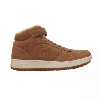 Zapatillas de caña alta con cordones de invierno para hombre Lotto Paliot Fur, Negro, EU 44