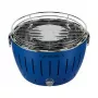 LotusGrill G280 U Blue barbacoa de carbón portátil con tecnología sin humo
