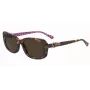 Gafas de sol de mujer LOVE MOSCHINO MOL060S05L557 - montura de acetato havana, lentes de policarbonato marrones, 55/14/145 mm