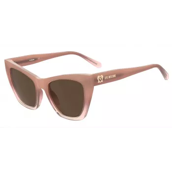 Gafas de sol de mujer LOVE MOSCHINO MOL070-S-FWM Havana/Brown Gradient 53mm