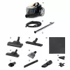 Lovio LVCVC003 VacuuFlex L Plus aspiradora sin bolsa, 899 W, HEPA H13, 3 l