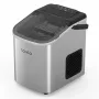Lovio LVIM001SL Crystal Ice Home máquina de hielo – 12 kg/24h, depósito de 2,2L, plateado/negro