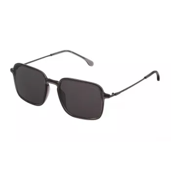 Gafas de sol LOZZA MAN SL4214M546S9P rectangulares acetato montura negra lentes grises polarizadas UV400 54/20/145 mm