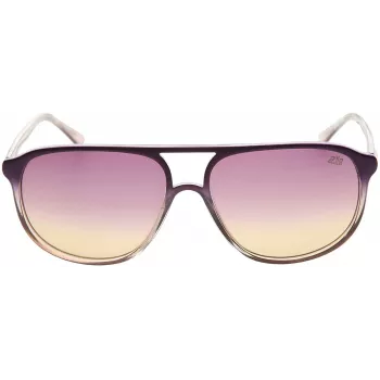 LOZZA SL1872 Gafas de sol unisex - Montura negra, lentes grises - 58/15/140 mm