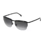 LOZZA SL2282M590531 Gafas de sol unisex rectangulares montura de acetato Havana lentes de policarbonato grises UV400 59mm