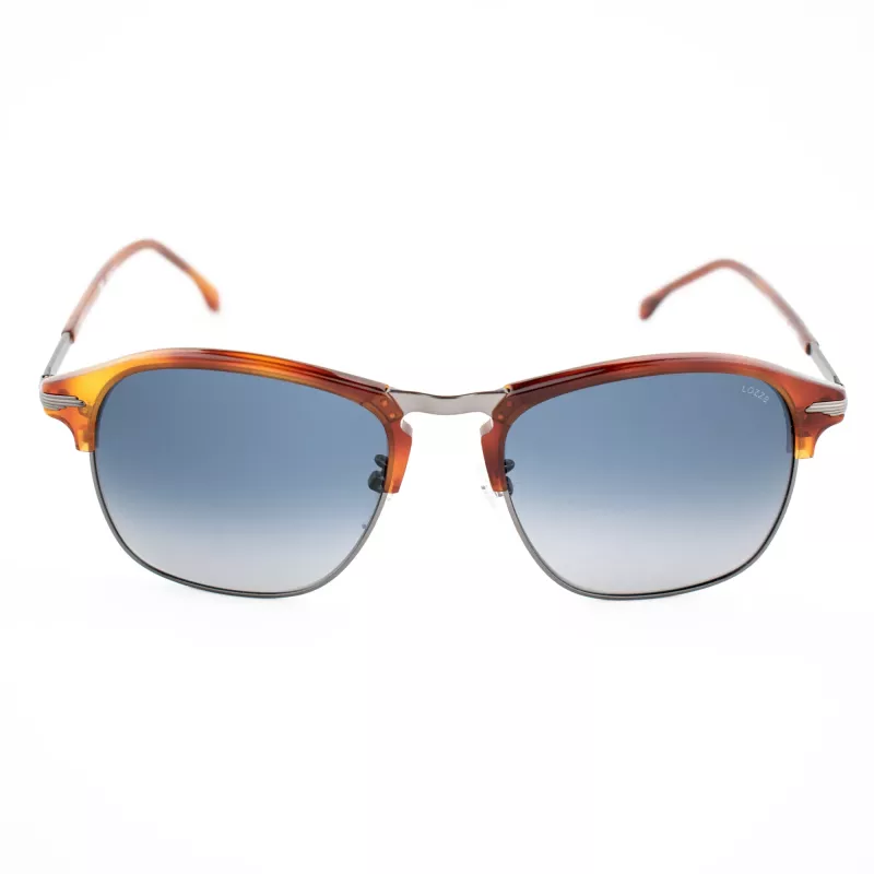 LOZZA SL2292M-627Y Gafas de sol para hombre montura de acetato havana lentes de policarbonato marrones 55/19/145 mm