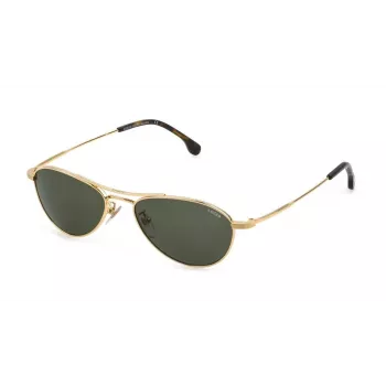 LOZZA SL2400-540300 Gafas de sol hombre rectangulares Havana marrón 54/20/145 mm UV400