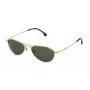 LOZZA SL2400-540300 Gafas de sol hombre rectangulares Havana marrón 54/20/145 mm UV400