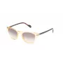 LOZZA SL4032M490858 Gafas de sol rectangulares unisex - Montura negra brillante, lentes grises, 49 mm