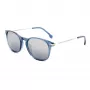 Gafas de sol rectangulares unisex LOZZA SL4159M-955X negro gris ahumado 52 mm