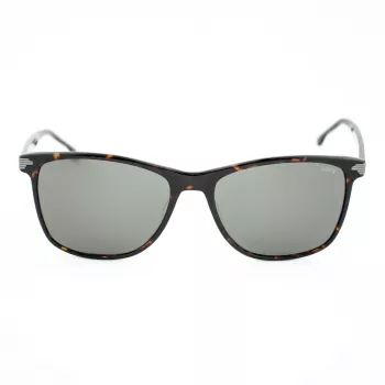 LOZZA SL4162M-0786 Gafas de sol hombre - montura de acetato Havana, lentes de policarbonato marrones, protección UV400, 58/18/140 mm