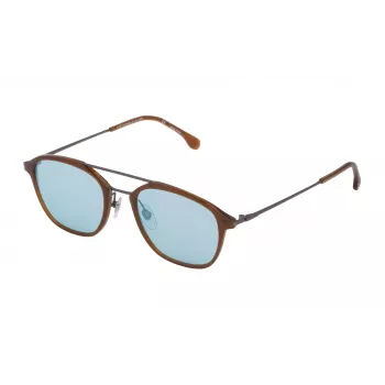 Gafas de sol unisex LOZZA SL4182M50T65X - montura rectangular de acetato - protección UV400 - 50/20/145 mm