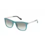 Gafas de sol rectangulares unisex LOZZA SL4035M5306DK - montura de acetato Havana marrón con lentes de policarbonato degradadas marrones, protección UV400, ancho de lente 53 mm