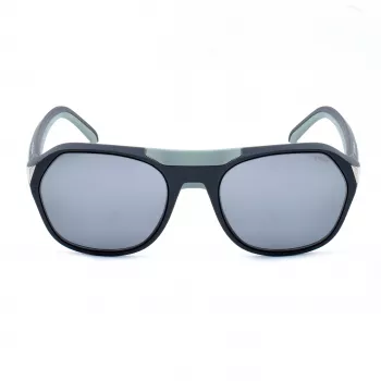 LOZZA Gafas de sol unisex SLP002M57V94X montura de acetato habana lentes marrones degradadas 57/15/140 mm