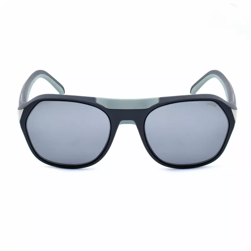 LOZZA Gafas de sol unisex SLP002M57V94X montura de acetato habana lentes marrones degradadas 57/15/140 mm