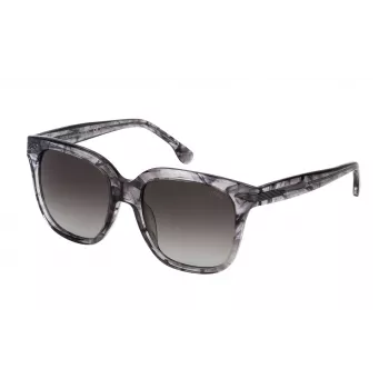LOZZA Woman SL4131M5406BZ gafas de sol acetato montura geométrica lentes marrón degradado 54/19/140 mm