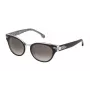LOZZA Gafas de sol para mujer SL4075M500APA Montura cuadrada de acetato Havana lentes marrón degradado 50/20/140 mm