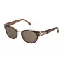 Gafas de sol de mujer LOZZA SL4075M500GB5 cat eye habana acetato marrón degradado UV400