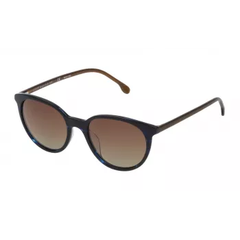 LOZZA Gafas de sol mujer SL4178M516X8P Havana carey acetato rectangulares polarizadas UV400 51mm