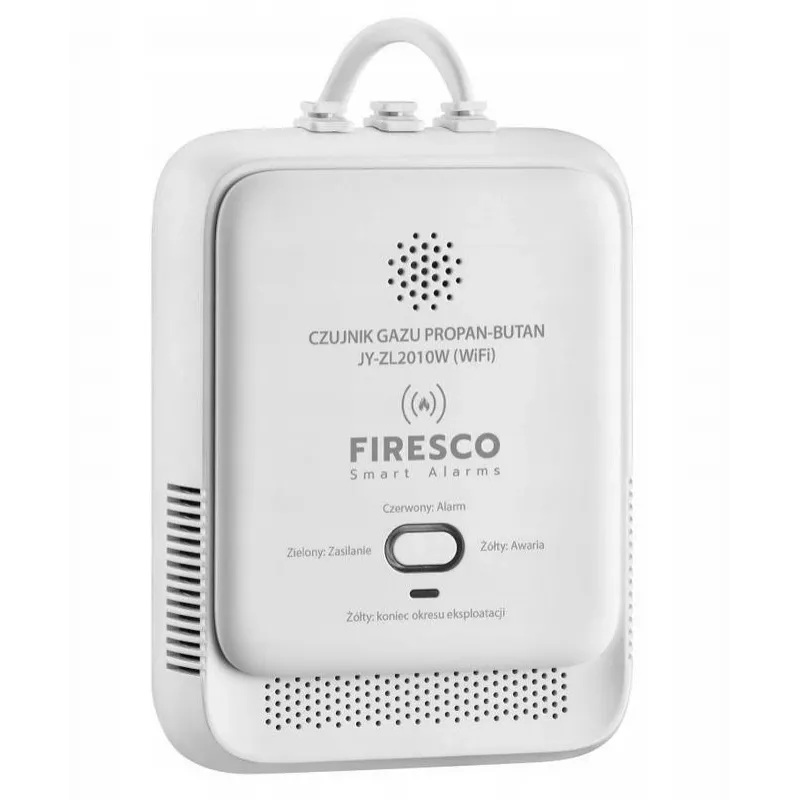 Sensor de gas propano-butano GLP Firesco JY-ZL2010W con WiFi Tuya App