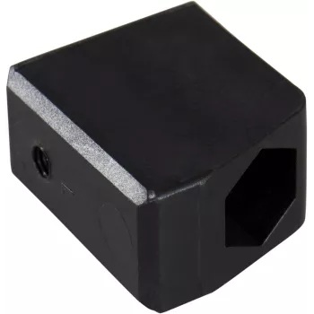 Inserciones para plataforma Lucky Prospect - Aluminio anodizado negro, par