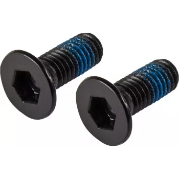 Lucky Scooter Perno de freno - M6 x 20mm hexagonal interior, negro oxidado, pack de 2