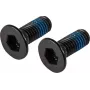 Lucky Scooter Perno de freno - M6 x 20mm hexagonal interior, negro oxidado, pack de 2
