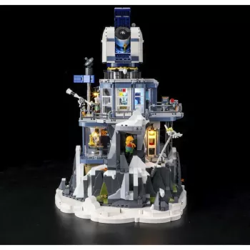Lumibricks Alpine Observatory set de bloques de construcción con luz (1180 piezas)